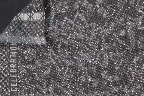 Dormeuil Fabric Black Jacquard 88% Wool 7% Polyester 5% Polyamide (Ref-818021)