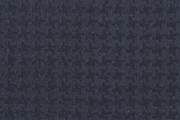 Dormeuil Fabric Navy Jacquard 88% Wool 7% Polyester 5% Polyamide (Ref-818023)