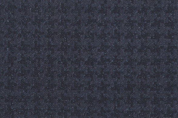 Dormeuil Fabric Navy Jacquard 88% Wool 7% Polyester 5% Polyamide (Ref-818023)