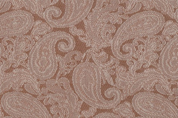 Dormeuil Fabric Brown Jacquard 80% Wool 20% Silk (Ref-818054)