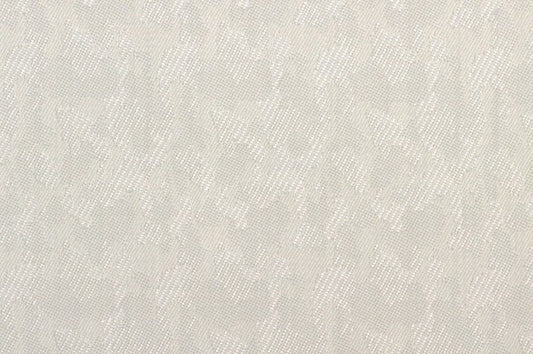 Dormeuil Fabric White Jacquard 80% Wool 20% Silk (Ref-818055)
