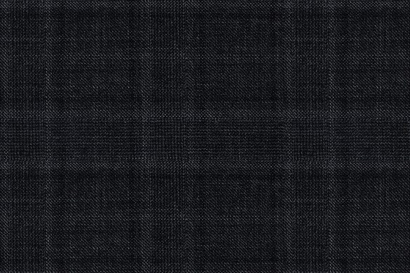 Dormeuil Fabric Grey Check 100% Wool (Ref-838105)