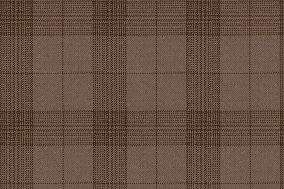 Dormeuil Fabric Beige Check 100% Wool (Ref-838111)
