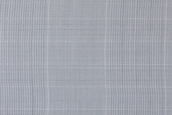 Dormeuil Fabric Grey Check 100% Wool (Ref-838112)