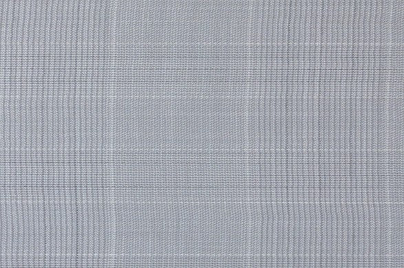 Dormeuil Fabric Grey Check 100% Wool (Ref-838112)