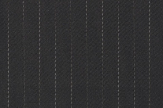 Dormeuil Fabric Navy Stripe 100% Wool (Ref-838119)