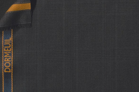 Dormeuil Fabric Green Check 100% Wool (Ref-838121)