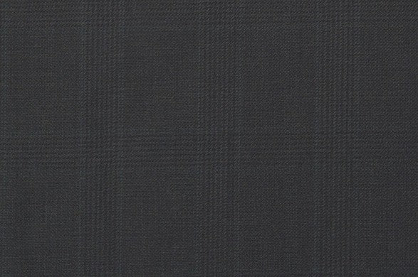 Dormeuil Fabric Green Check 100% Wool (Ref-838121)