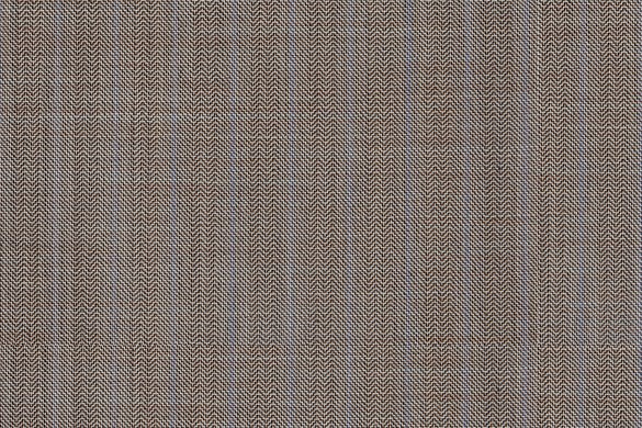 Dormeuil Fabric Beige Stripe 100% Wool (Ref-838134)