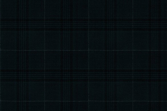 Dormeuil Fabric Green Check 100% Wool (Ref-838140)