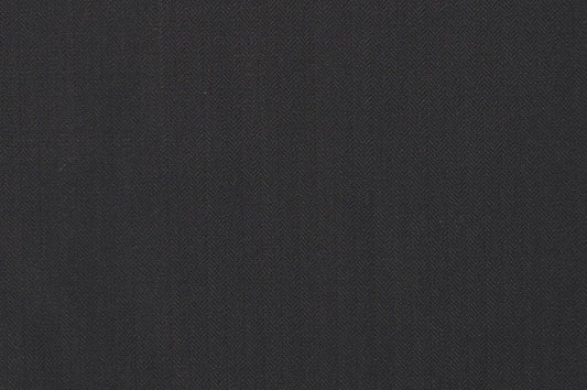 Dormeuil Fabric Navy Herringbone 100% Wool (Ref-838152)