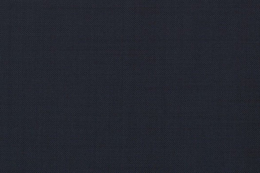 Dormeuil Fabric Blue Semi Plain 100% Wool (Ref-838158)