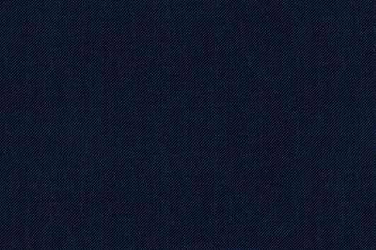 Dormeuil Fabric Blue Plain 100% Wool (Ref-838167)