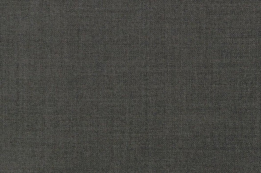 Dormeuil Fabric Grey Semi Plain 100% Wool (Ref-838176)