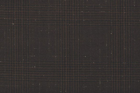 Dormeuil Fabric Red Check 100% Wool (Ref-838183)