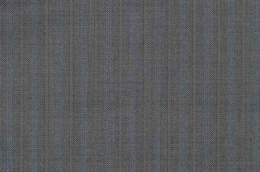 Dormeuil Fabric Grey Stripe 100% Wool (Ref-838187)