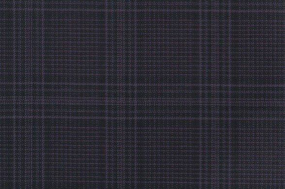 Dormeuil Fabric Purple Check 100% Wool (Ref-838190)