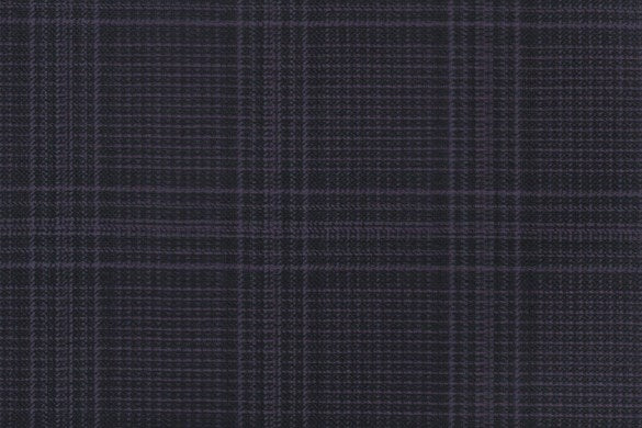 Dormeuil Fabric Purple Check 100% Wool (Ref-838190)