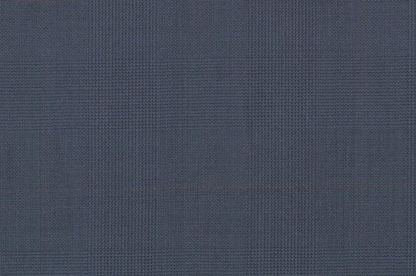 Dormeuil Fabric Blue Check 100% Wool (Ref-838194)