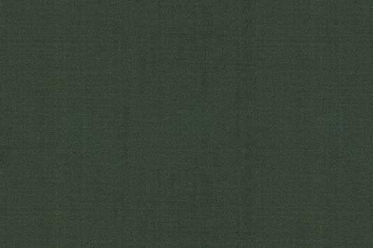 Dormeuil Fabric Green Plain 100% Wool (Ref-838505)