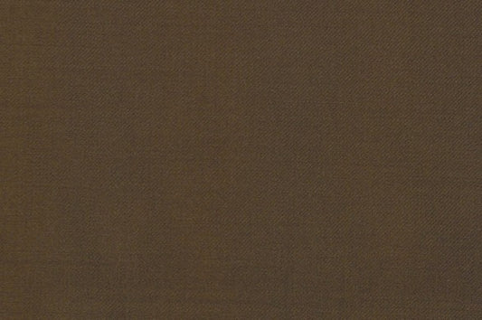 Dormeuil Fabric Brown Plain 100% Wool (Ref-838508)