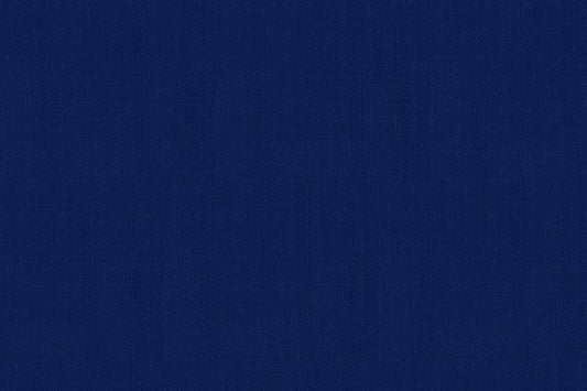 Dormeuil Fabric Blue Plain 100% Wool (Ref-838514)