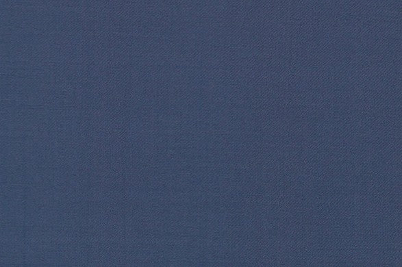 Dormeuil Fabric Blue Plain 100% Wool (Ref-838514)