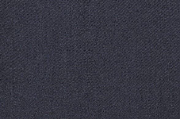 Dormeuil Fabric Blue Plain 100% Wool (Ref-838515)