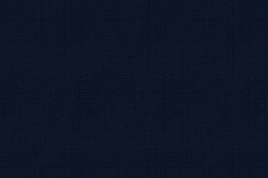 Dormeuil Fabric Navy Plain 100% Wool (Ref-838515)