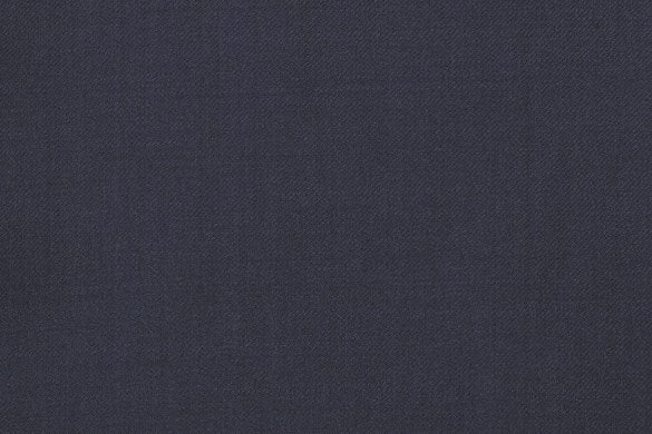 Dormeuil Fabric Blue Plain 100% Wool (Ref-838515)