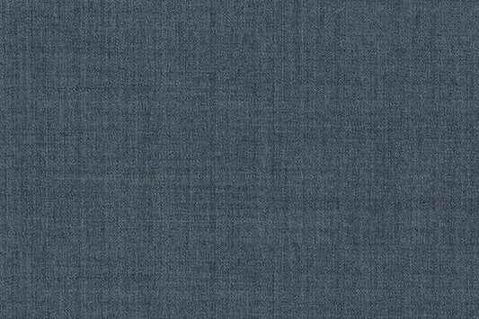 Dormeuil Fabric Blue Plain 100% Wool (Ref-839008)