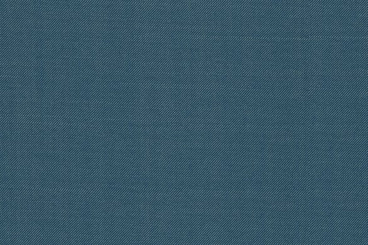 Dormeuil Fabric Blue Plain 100% Wool (Ref-839101)