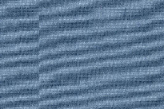 Dormeuil Fabric Blue Plain 100% Wool (Ref-839102)