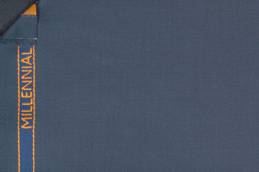 Dormeuil Fabric Green Plain 100% Wool (Ref-839112)