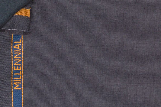 Dormeuil Fabric Brown Plain 100% Wool (Ref-839115)