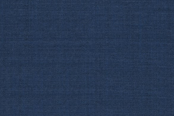 Dormeuil Fabric Blue Plain 100% Wool (Ref-839118)