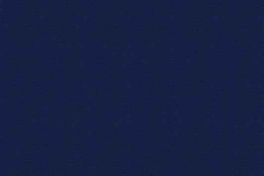 Dormeuil Fabric Blue Plain 100% Wool (Ref-839121)