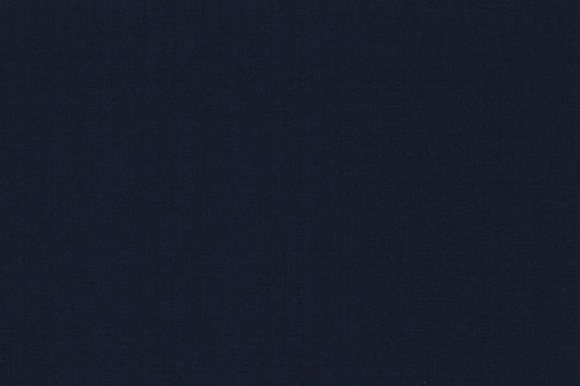 Dormeuil Fabric Navy Plain 100% Wool (Ref-839123)