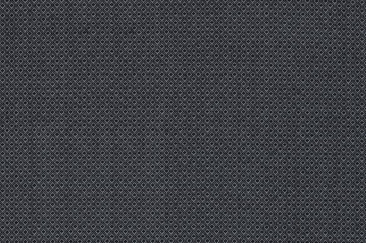 Dormeuil Fabric Black/White Micro Design 100% Wool (Ref-839144)