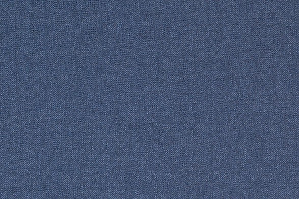 Dormeuil Fabric Blue Plain 100% Wool (Ref-839151)