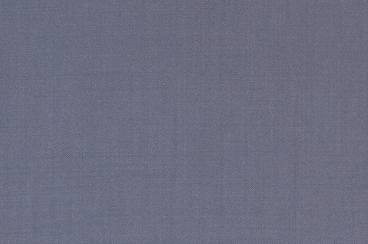 Dormeuil Fabric Grey Plain 100% Wool (Ref-839155)