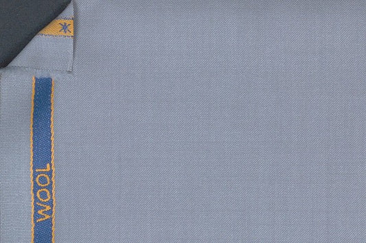 Dormeuil Fabric Green Plain 100% Wool (Ref-839157)