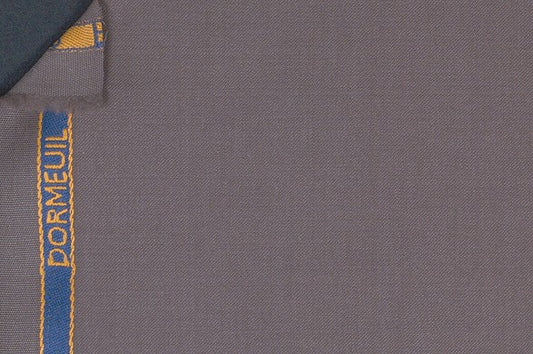 Dormeuil Fabric Brown Plain 100% Wool (Ref-839164)
