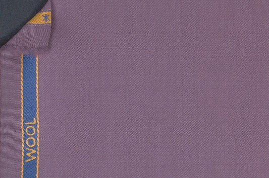 Dormeuil Fabric Purple Plain 100% Wool (Ref-839170)