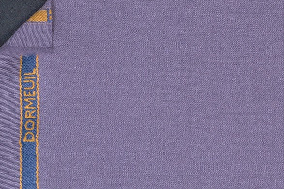 Dormeuil Fabric Purple Plain 100% Wool (Ref-839171)