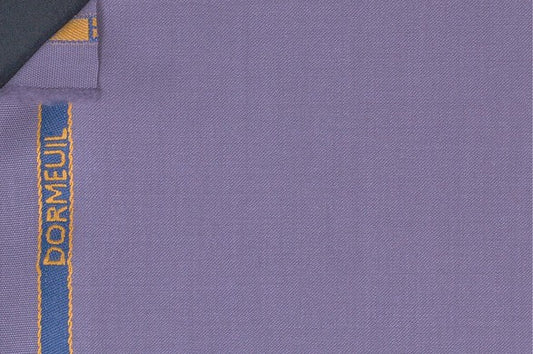 Dormeuil Fabric Purple Plain 100% Wool (Ref-839171)