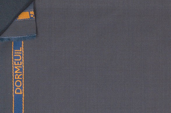 Dormeuil Fabric Green Plain 100% Wool (Ref-839174)