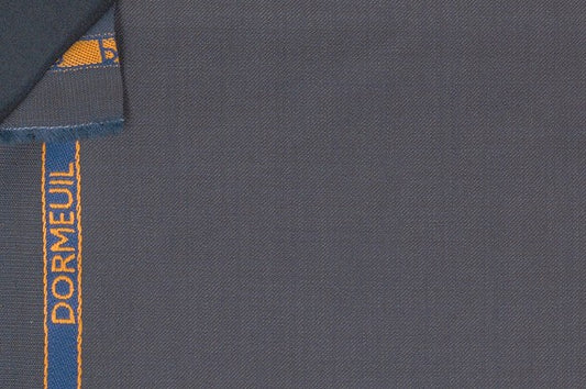 Dormeuil Fabric Green Plain 100% Wool (Ref-839174)