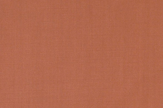 Dormeuil Fabric Orange Plain 100% Wool (Ref-839178)