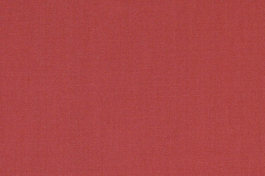 Dormeuil Fabric Red Plain 100% Wool (Ref-839179)